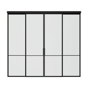 Раздвижная перегородка с бесцветным стеклом DIRONTA