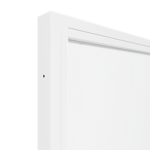 Перегородка с матовым стеклом ZONIQUE белая, 240 х 70 см