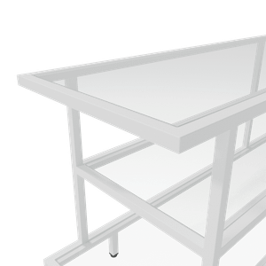 Тумба белая BOSCUR, 184.5 х 39.5 см