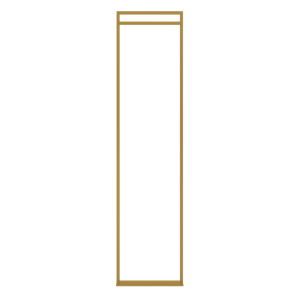 Вешалка золотая ZILOSI, 185 х 45 см