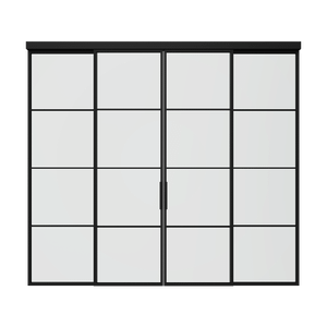 Раздвижная перегородка с бесцветным стеклом CALISTASA