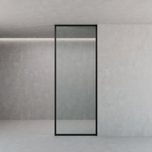 Статичная перегородка с бесцветным стеклом ORTENZA 100 х 260 см