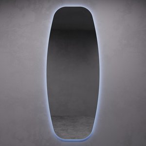 Зеркало FALENSO NF LED с холодной подсветкой, 200 х 80 см