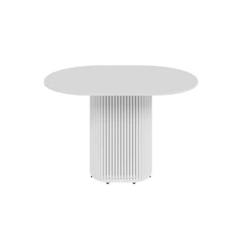 Обеденный стол TRUBIS Wood Oval 120 х 80 см, белый