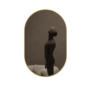 Зеркало в золотой раме NOLVIS S, 81 х 51 см