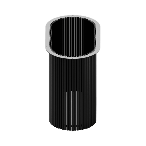 Подстолье черное TRUBIS, 80 х 40 см