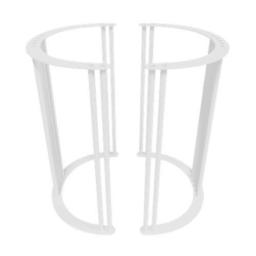 Подстолье белое VIOLURх2, 60 х 32.5 см