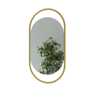 Зеркало в золотой раме EVELIX S, 104 х 54 см