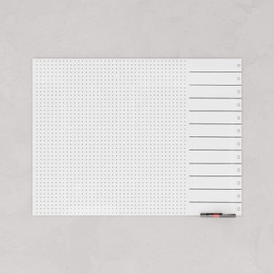 Стеклянный планер 60 x 90 см