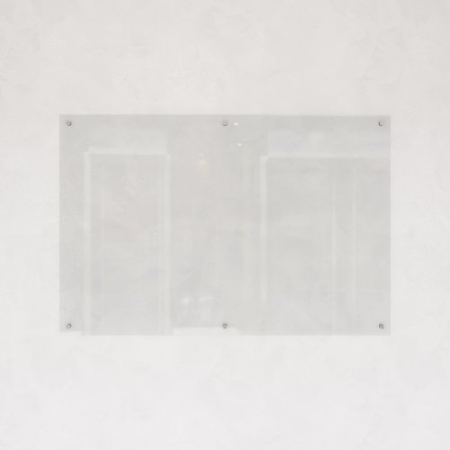 Стеклянная маркерная доска прозрачная 120 x 200 см