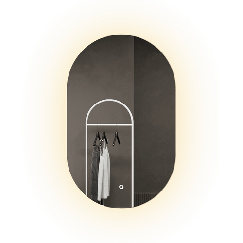 Зеркало с подсветкой 3 в 1, NOLVIS NF LED S, 80 x 50 см