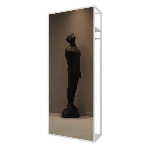 Зеркало-стеллаж KATARIS XL белый, 200 x 80 см