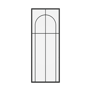 Статичная перегородка с бесцветным стеклом LIGNOVIA