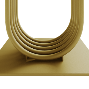 Консоль ARFEO 120 х 40 см, белый/золотой