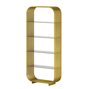 Стеллаж ARKONIS золотой, 34 х 92 х 207 см