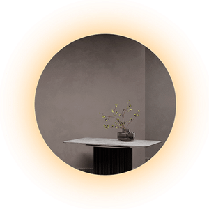 Зеркало с тёплой подсветкой, RAUNTEL NF LED L, D100 см