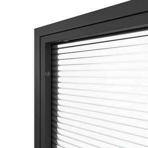 Перегородка с декоративной плёнкой ZONIQUE черная, 240 х 100 см