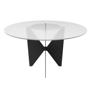 Обеденный стол FARFETTO черный D120 см
