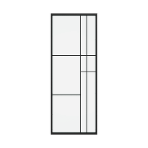 Статичная перегородка с бесцветным стеклом MIRENTIS