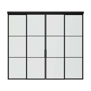 Раздвижная перегородка с бесцветным стеклом CHAIROVIA