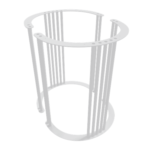 Подстолье белое VIOLURх2, 60 х 32.5 см