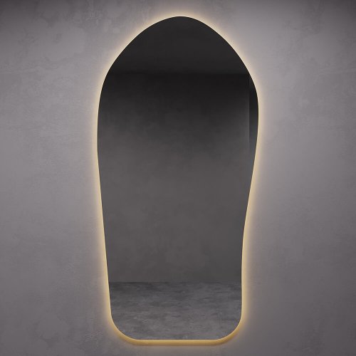 Зеркало VENTOSSO NF LED с теплой подсветкой, 200 х 100 см