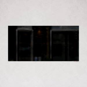 Магнитно-маркерная доска черная 100 x 200 см