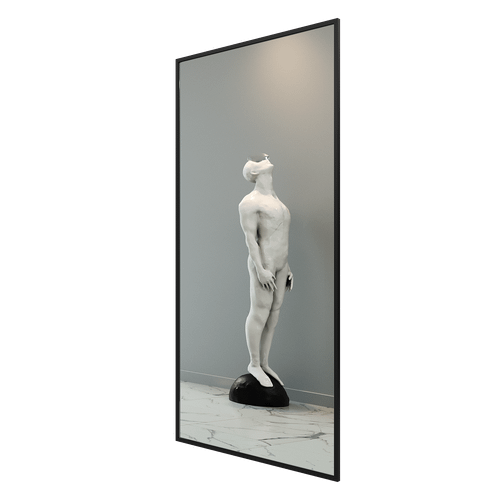 Зеркало в черной раме HALFEO XL, 200 х 100 см