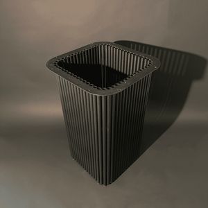 Подстолье черное TRUBIS Square, 40 х 40 см