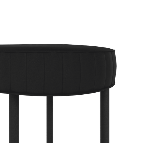 Банкетка DUHORSIX 100 х 39 см, черное сиденье/черный