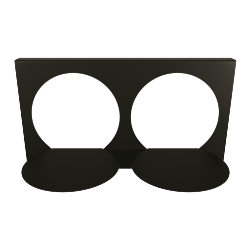 Полка GNUTUM черная, 64 x 34 см