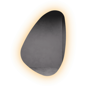 Зеркало NUVOLIS NF LED с теплой подсветкой, 130 х 90 см