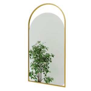 Зеркало в золотой раме ARKELO S, 102 х 52 см