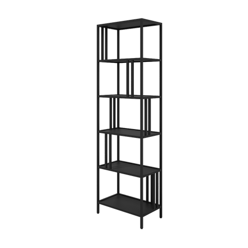 Стеллаж ETAZIUM M черный, 34 х 60 х 200 см