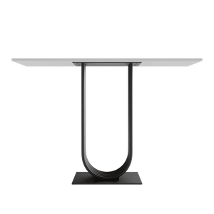 Консоль ARFEO 120 х 40 см, белый/черный