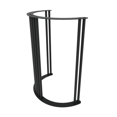 Подстолье черное VIOLUR, 60 х 32.5 см