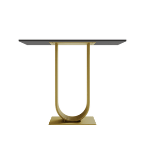 Консоль ARFEO 100 х 35 см, черный/золотой