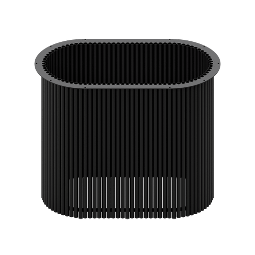 Подстолье черное TRUBIS, 80 х 40 см