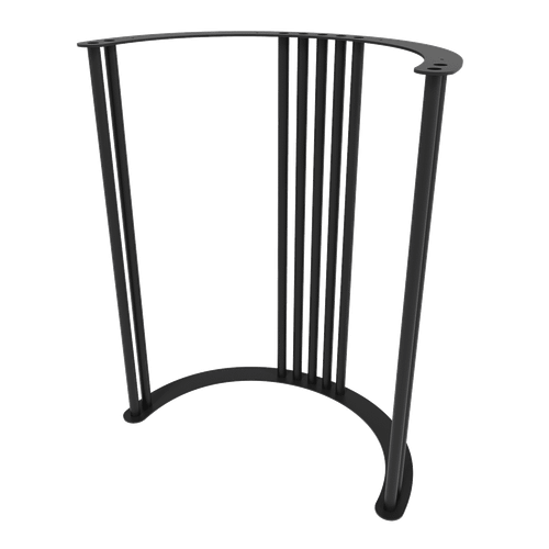 Подстолье черное VIOLUR, 60 х 32.5 см