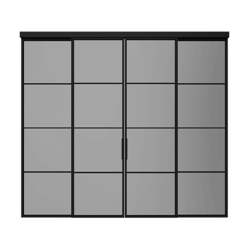 Раздвижная перегородка с тонированным стеклом CALISTASA 300 х 260 см