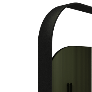 Зеркало в черной раме KELUR, 100 х 50 см