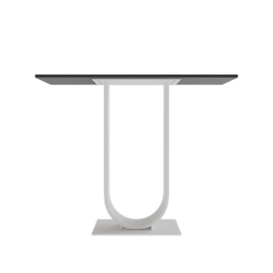 Консоль ARFEO 100 х 35 см, черный/белый