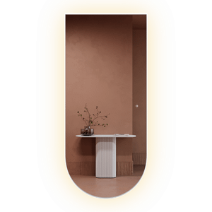 Зеркало в белой раме с подсветкой 3 в 1, ARKIS L LED, 180 x 80 см