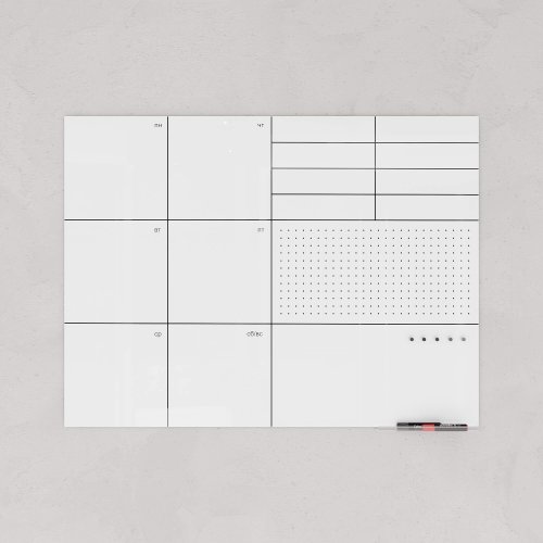 Стеклянный планер 60 x 90 см