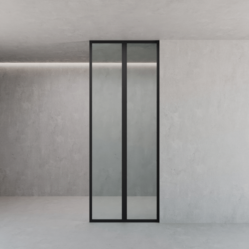 Статичная перегородка с бесцветным стеклом CUSHIVA 100 х 260 см