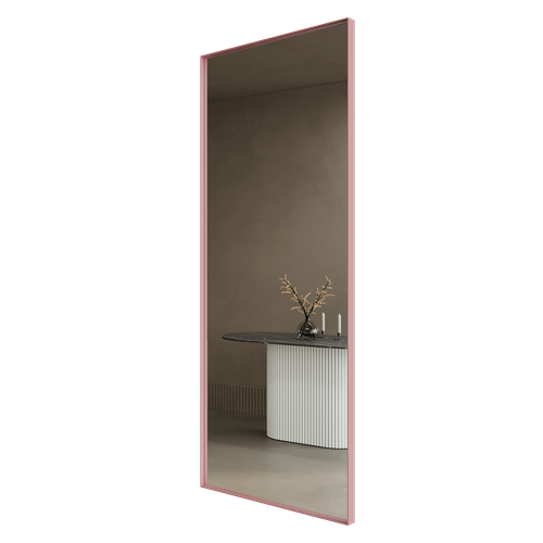 Зеркало в розовой раме HALFEO L Slim, 170 х 70 см