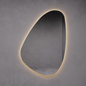 Зеркало NUVOLIS NF LED с теплой подсветкой, 130 х 90 см