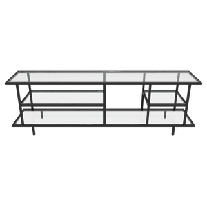Тумба черная BOSCUR, 184.5 х 39.5 см