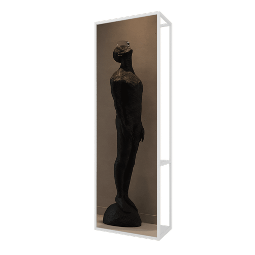 Зеркало-стеллаж KATARIS L белый, 180 x 60 см