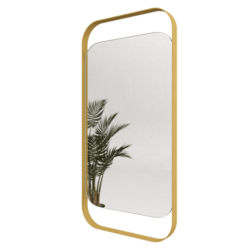 Зеркало в золотой раме KELUR, 100 х 50 см